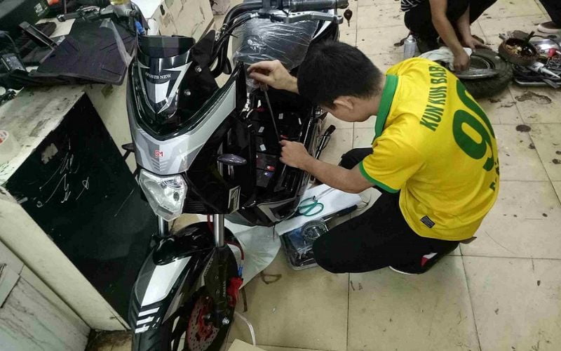 Chi phí sửa xe đạp điện phụ thuộc trực tiếp vào lỗi